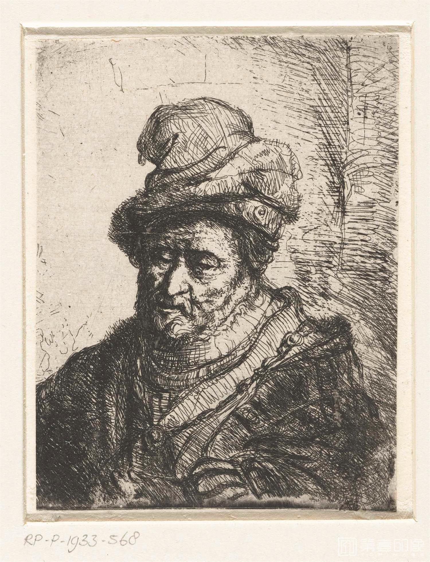 Rembrandt Harmenszoon Van Rijn 伦勃朗 哈尔曼松 凡 莱因rembrandt Harmenszoon Van Rijn作品集 323 高清素描 第壹印像