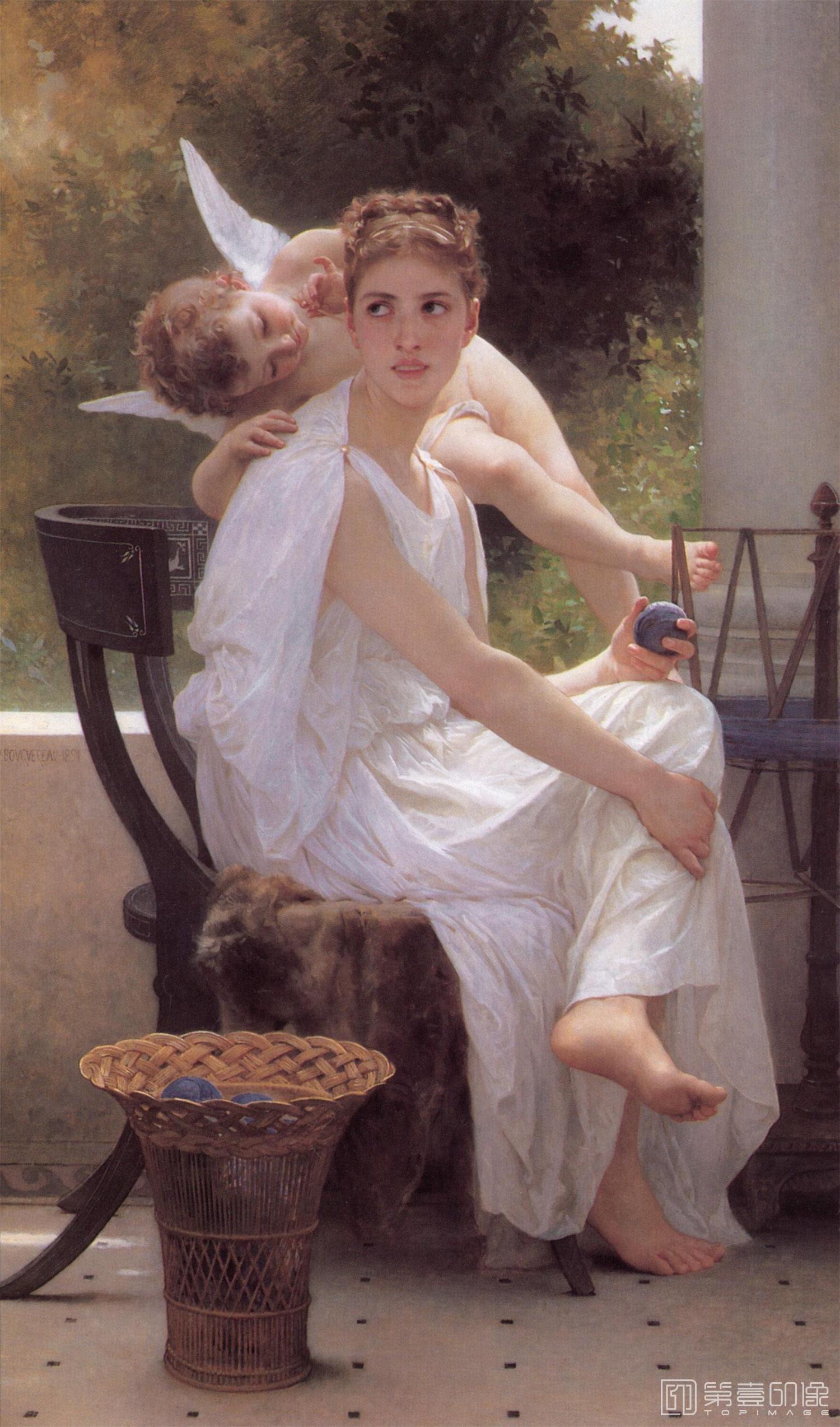 布格罗 法国]威廉·阿道夫·布格罗(William-Adolphe Bouguereau)作品集-0194-油画作品-第壹印像