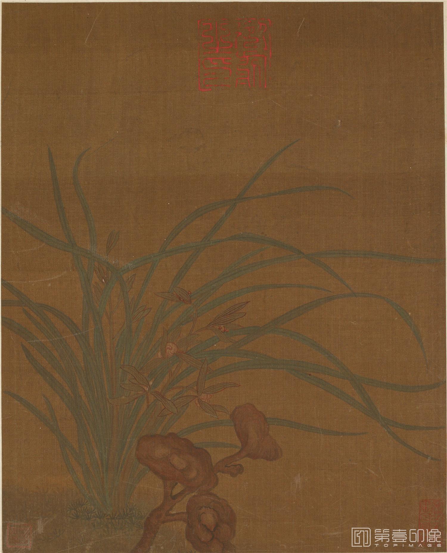 国画-花鸟图册绢本-001-45.6×36.7