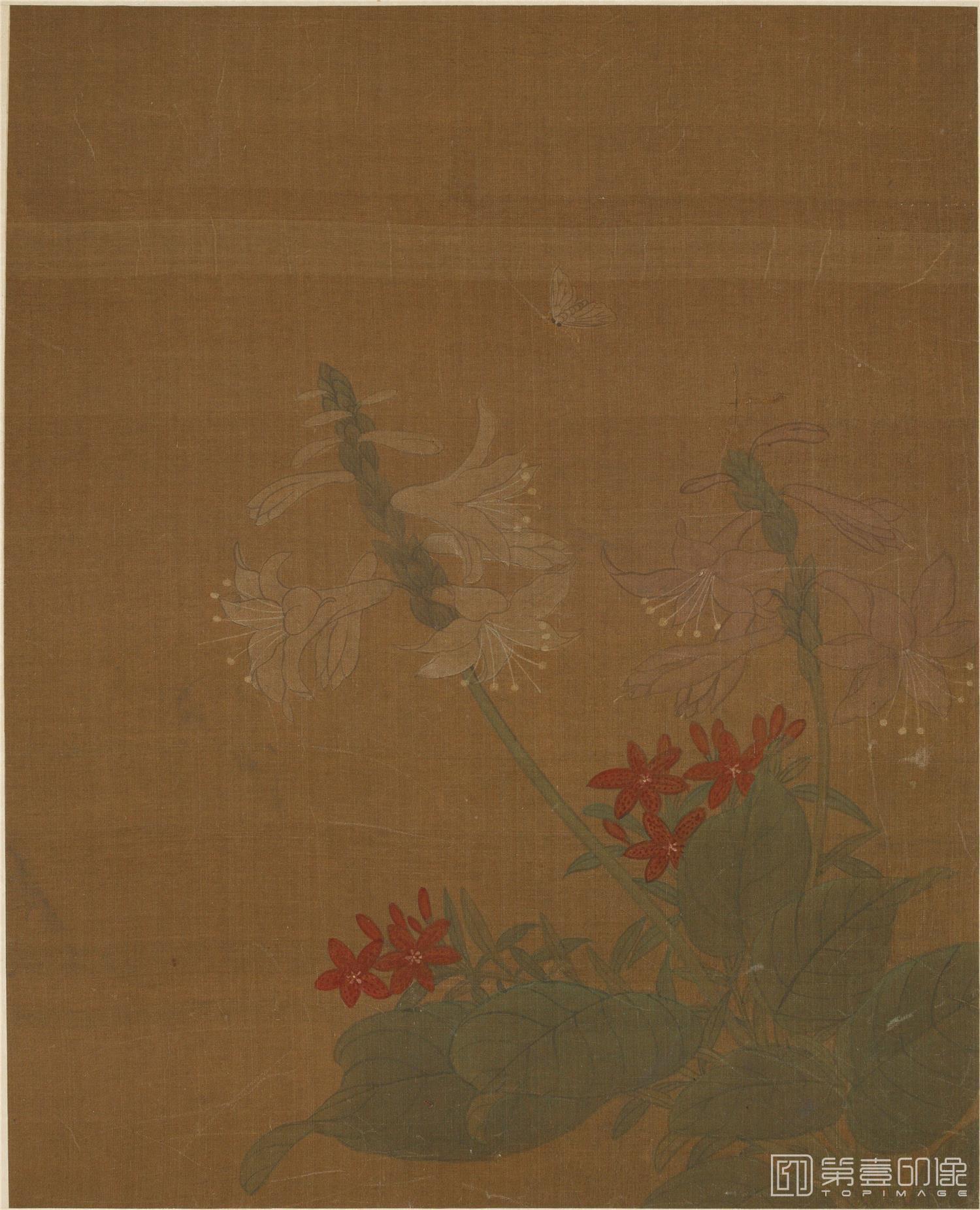 国画-花鸟图册绢本-005-45.6×36.7
