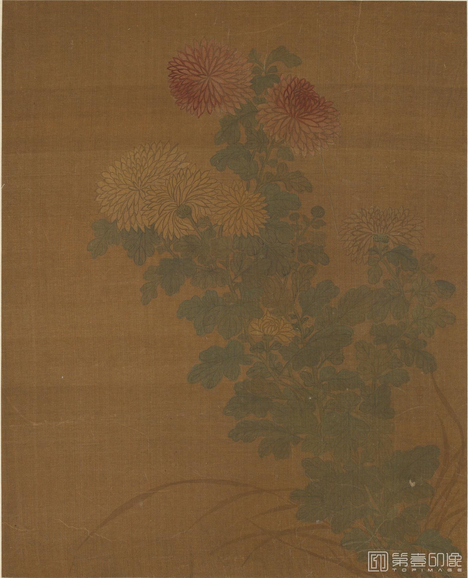 国画-花鸟图册绢本-006-45.6×36.7