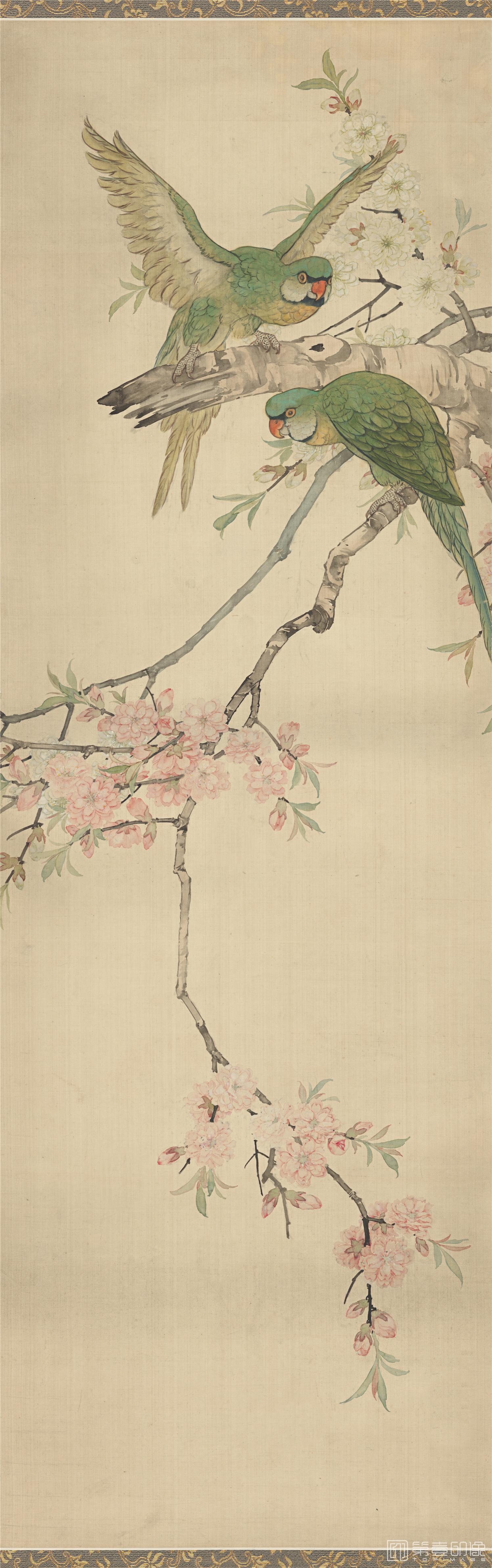 国画-四条屏-003-325x1007