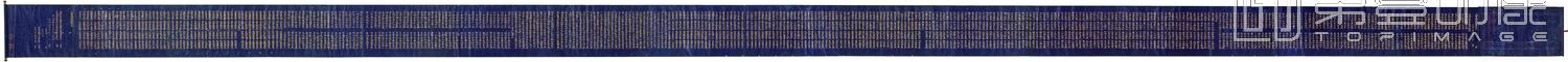 书法-大宝积经卷第三十二金字大藏经纸本-29.2x841cm