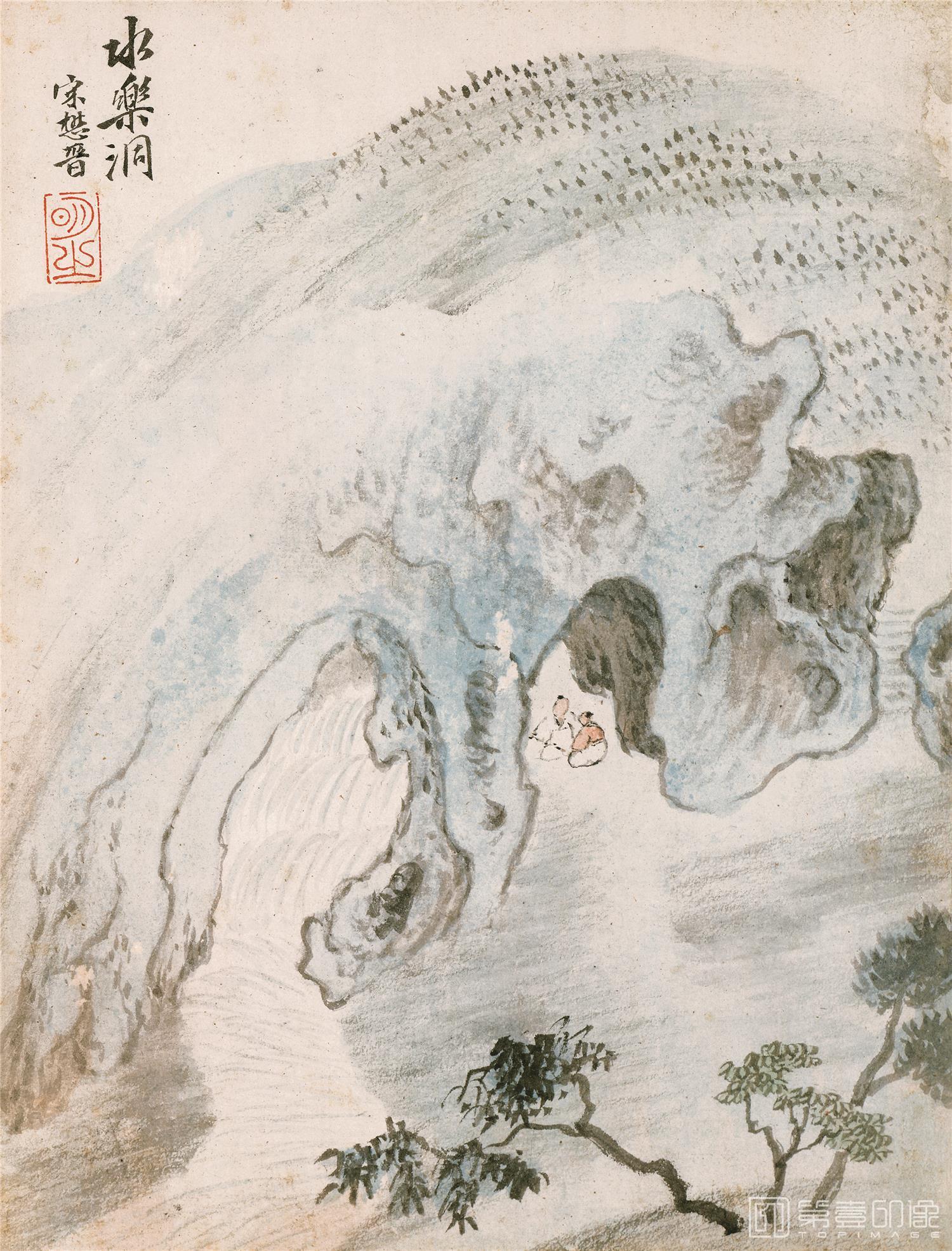 国画-西湖胜迹图册-006