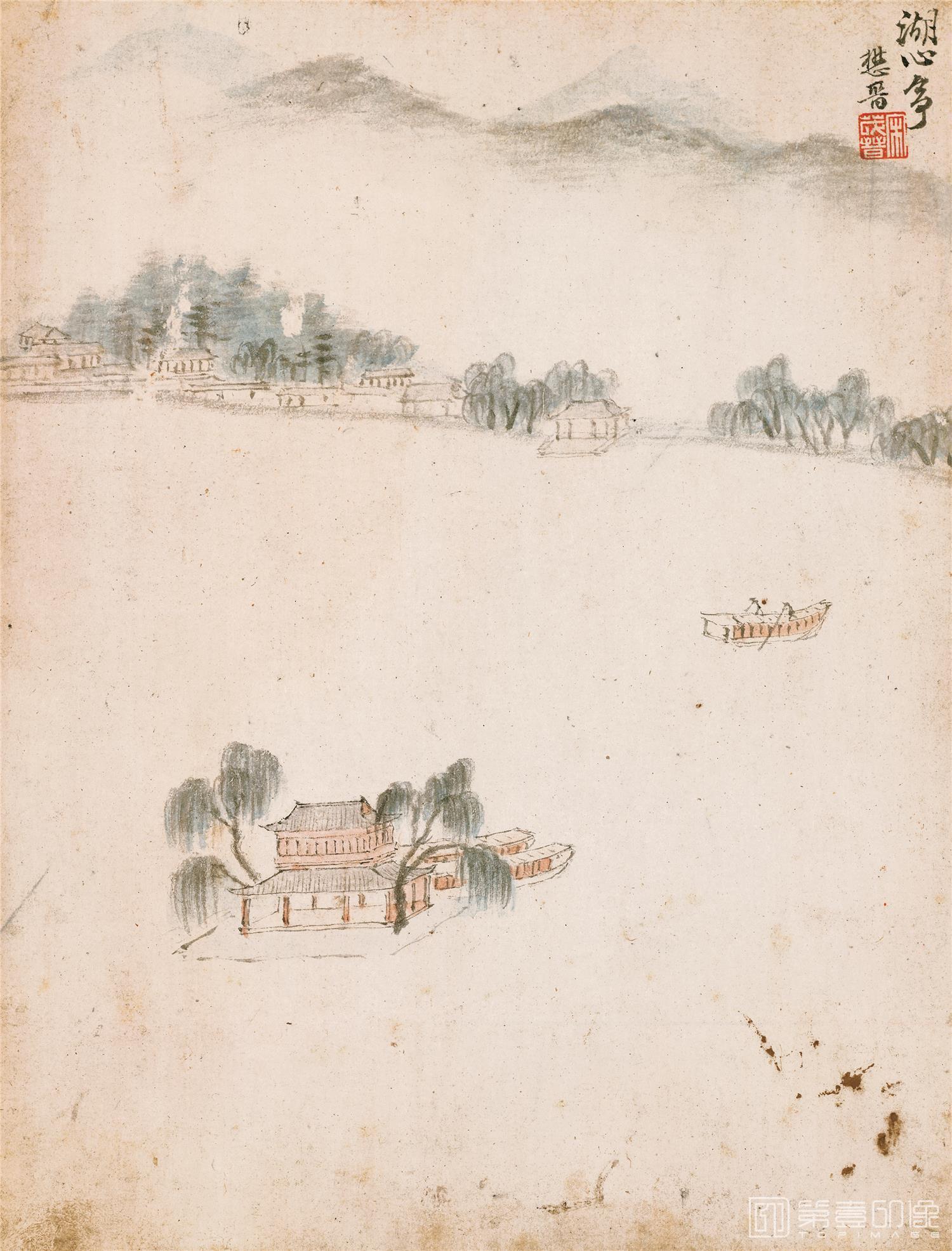 国画-西湖胜迹图册-007