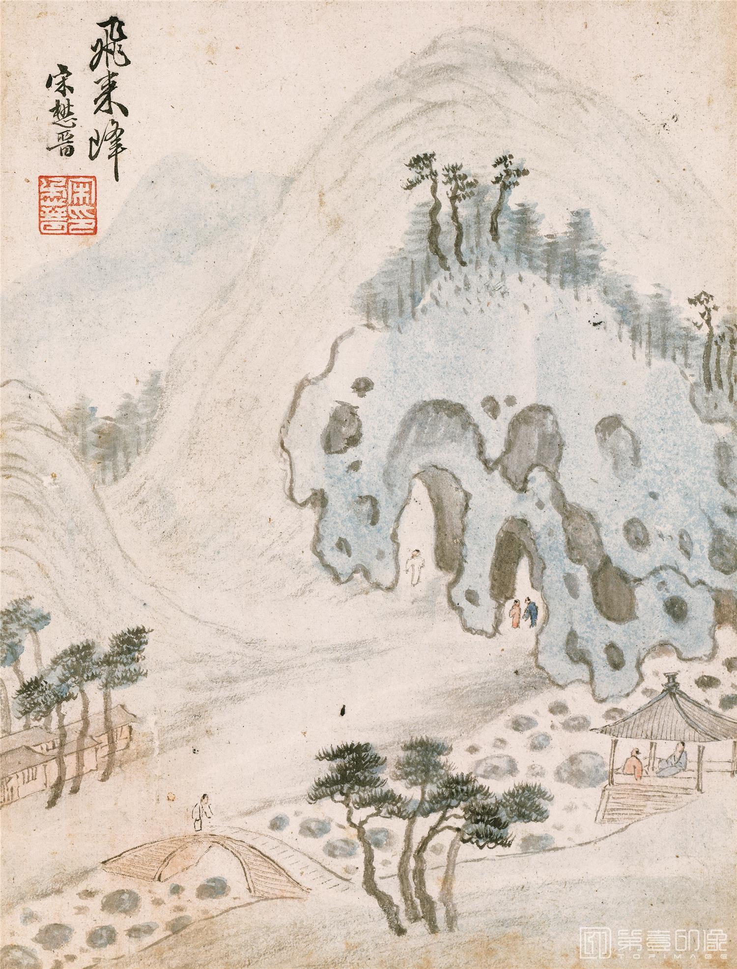 国画-西湖胜迹图册-010