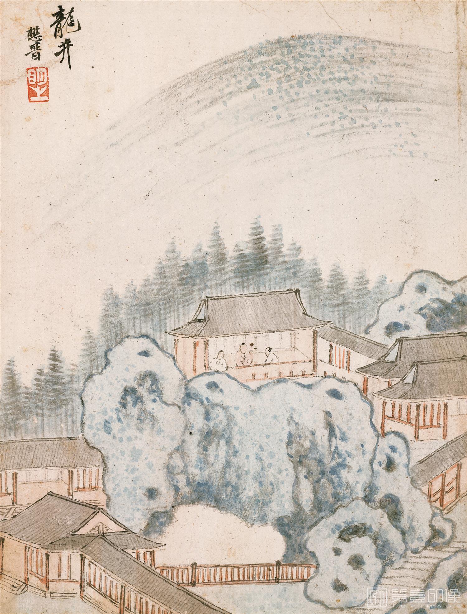 国画-西湖胜迹图册-011