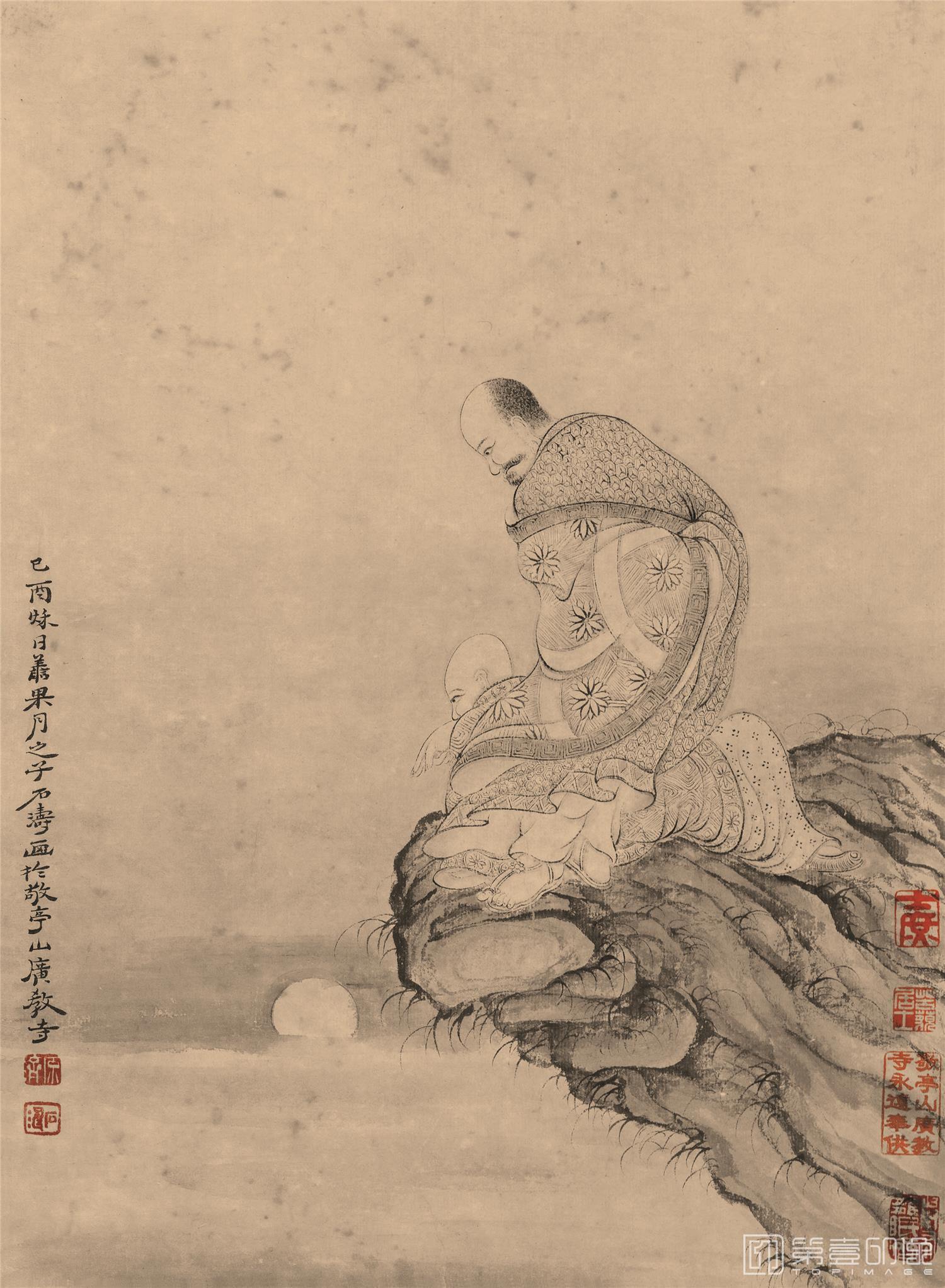 国画-百开罗汉册-029