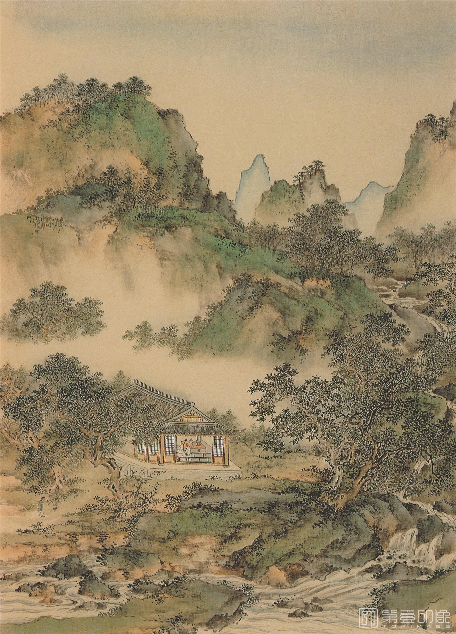 国画-摹古册-纸本-005-15x22cm