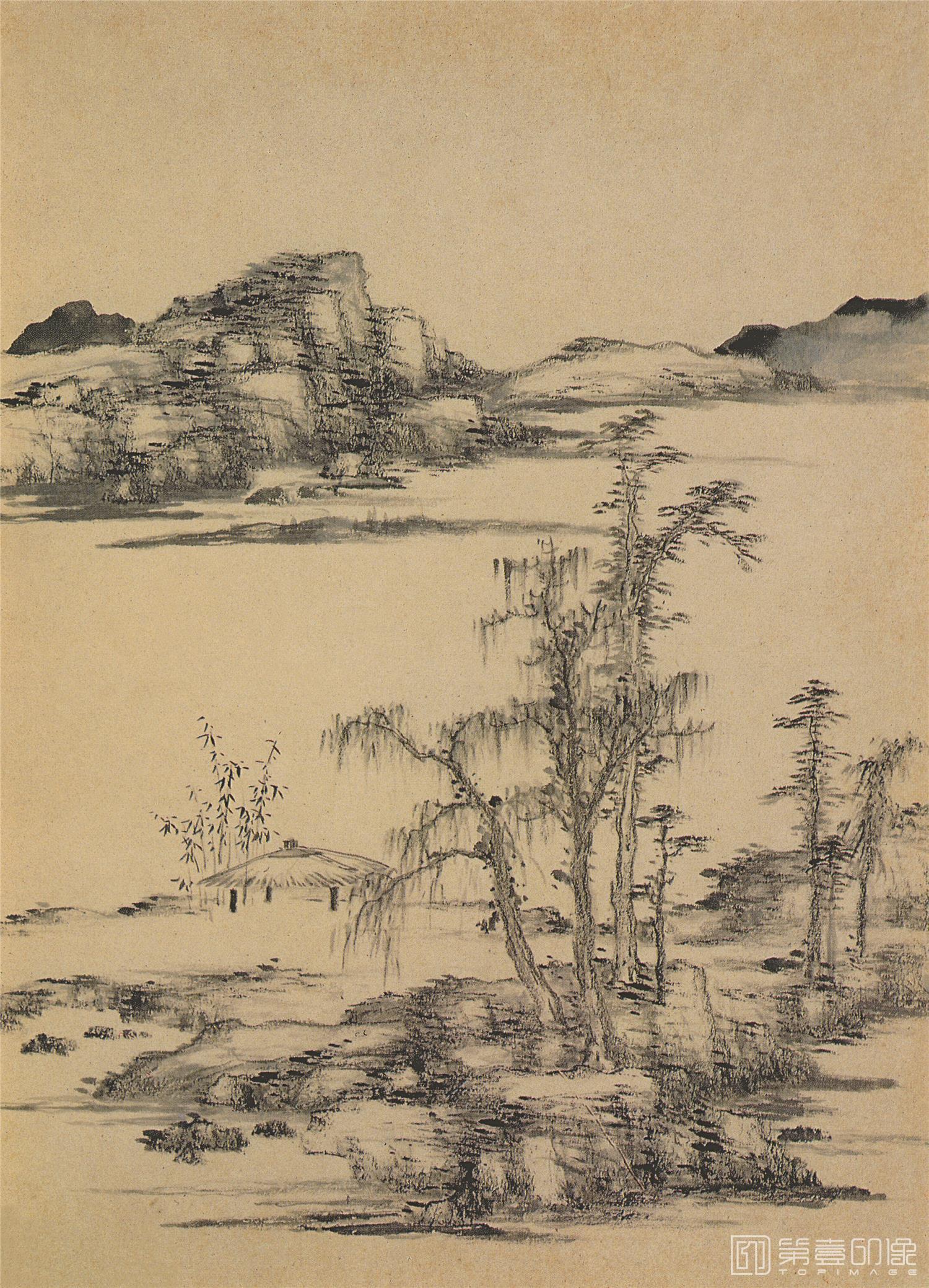 国画-摹古册-纸本-008-15x22cm