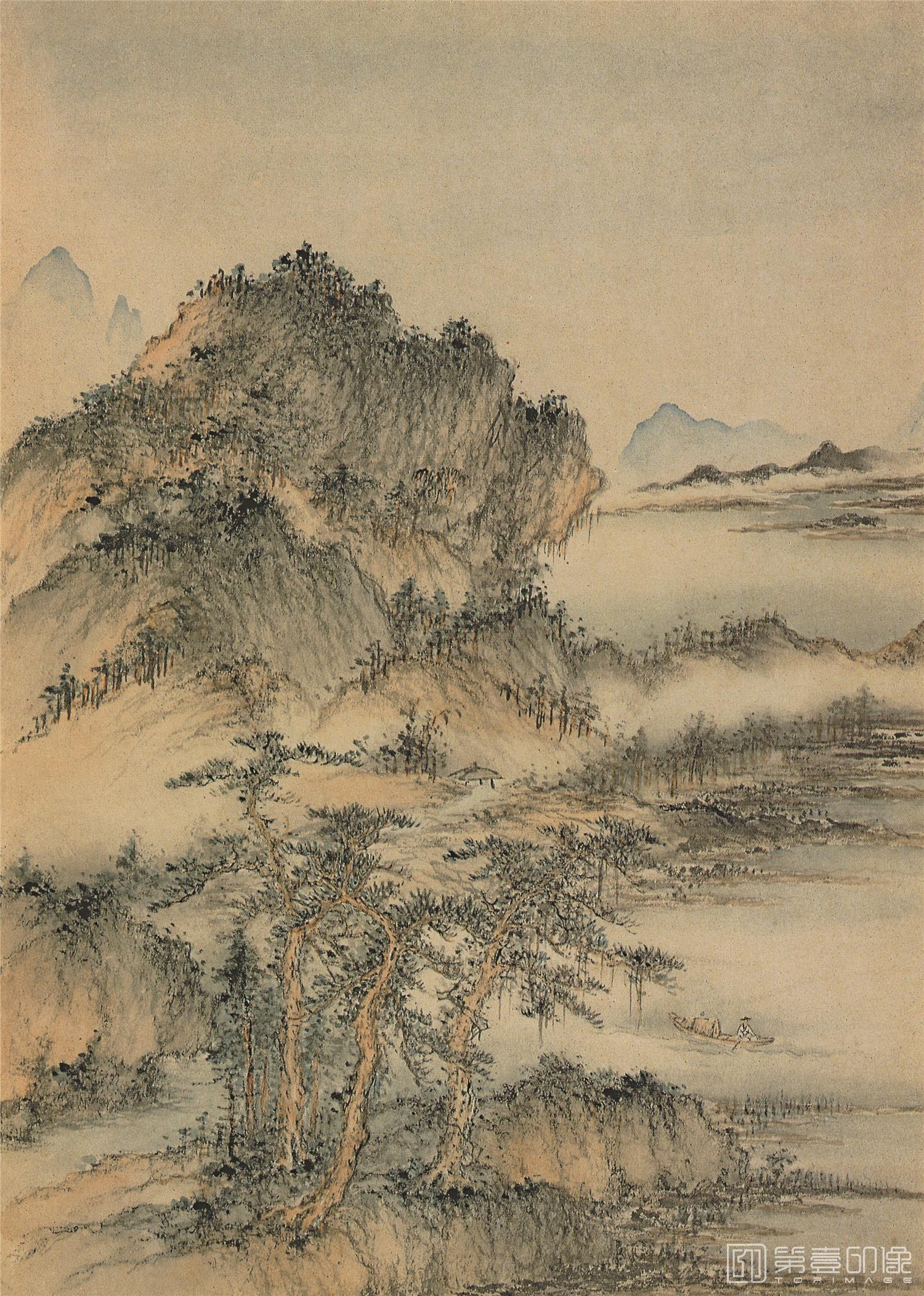 国画-摹古册-纸本-009-15x22cm