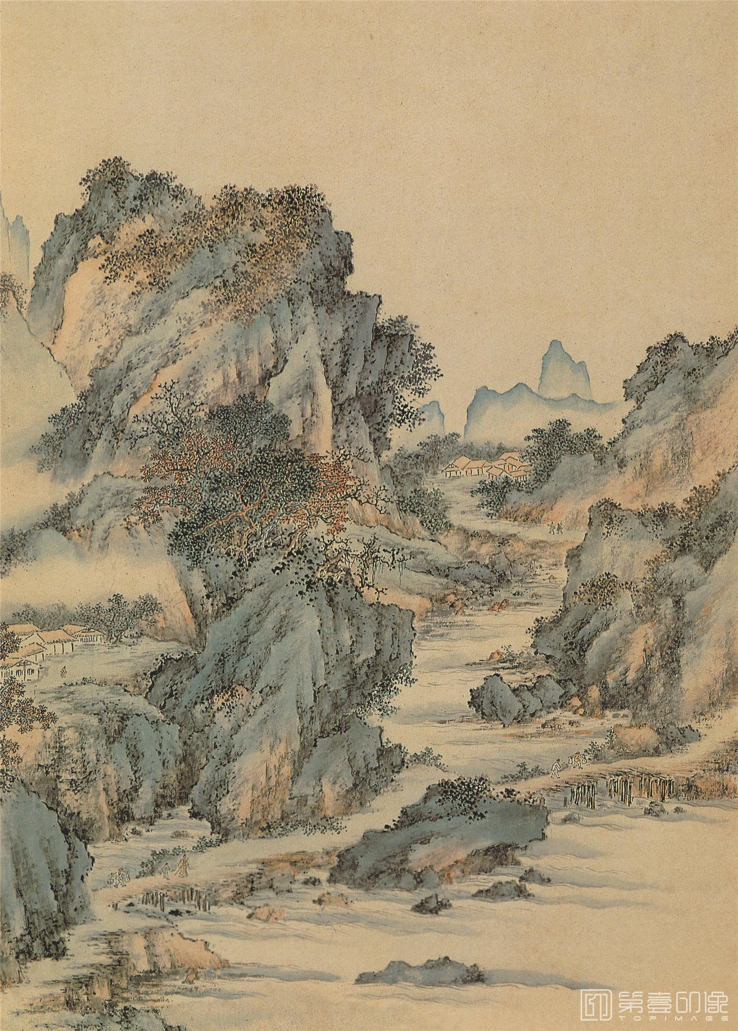 国画-摹古册-纸本-010-15x22cm
