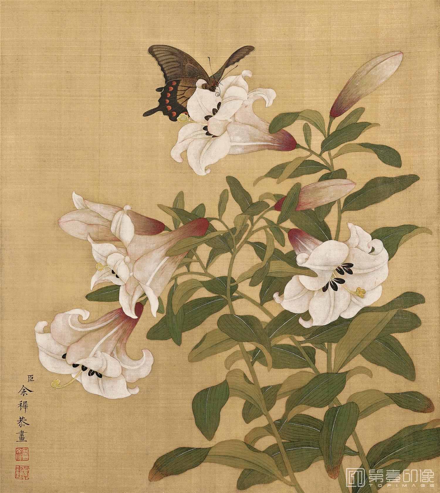 国画-花鸟册-绢本-001-33x37cm