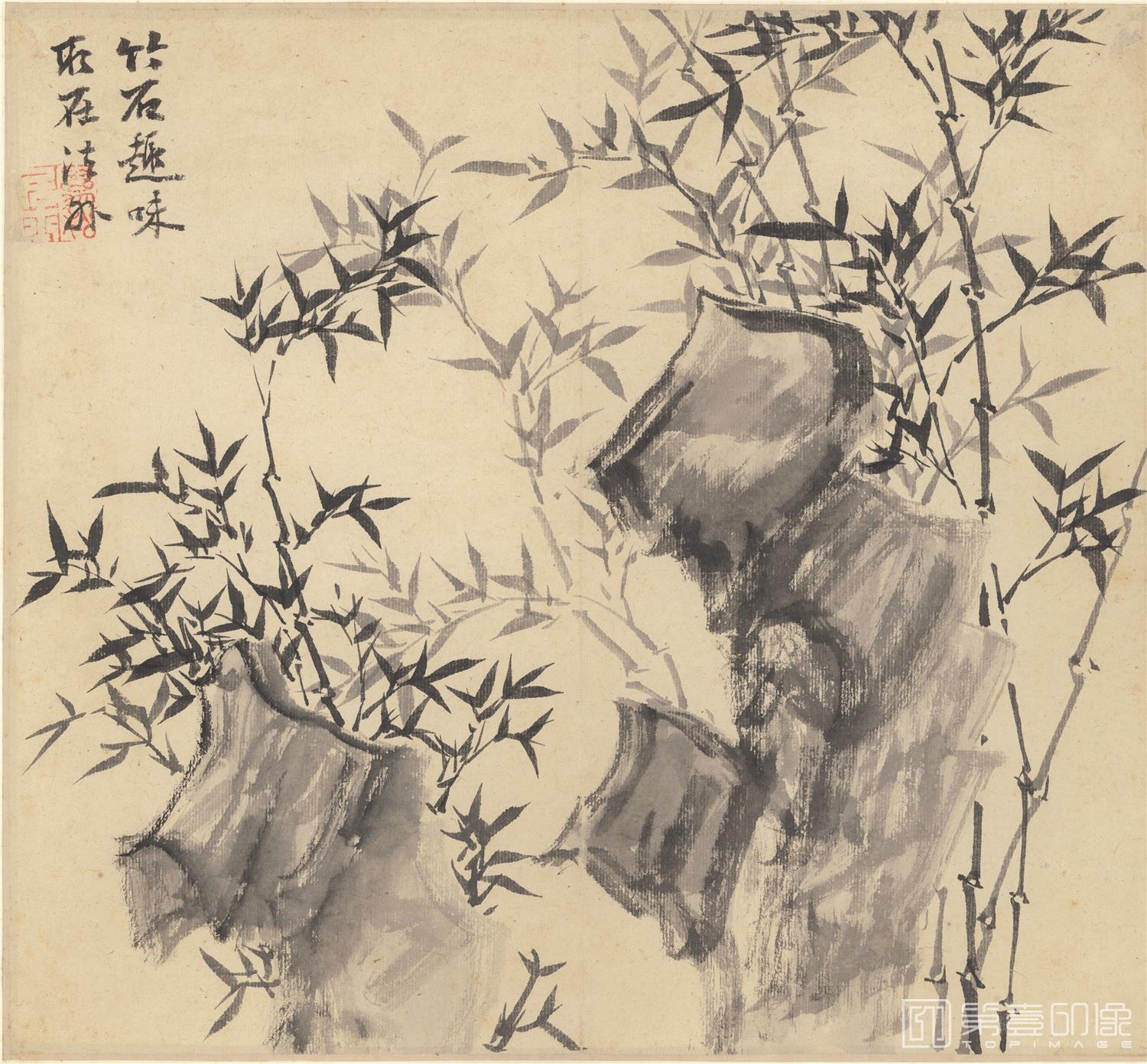 国画-山水花卉图-纸本-册页-007-28x26cmx12开
