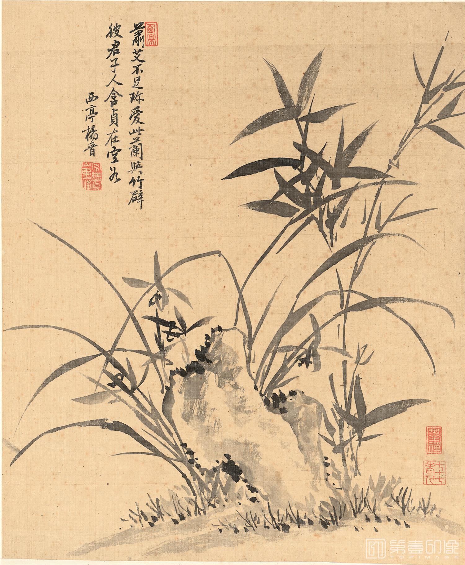 国画-花鸟十二开-册页-001