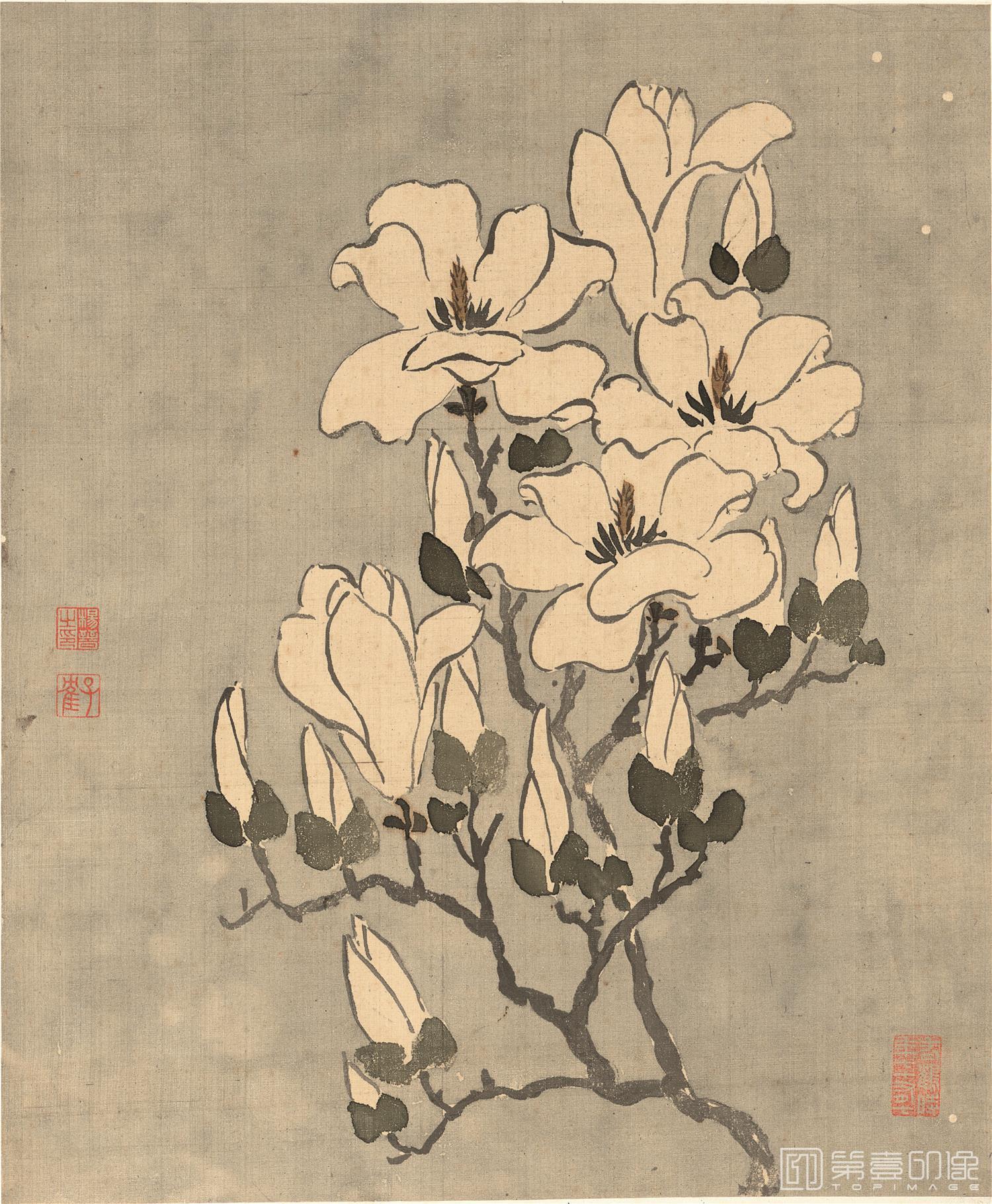 国画-花鸟十二开-册页-007