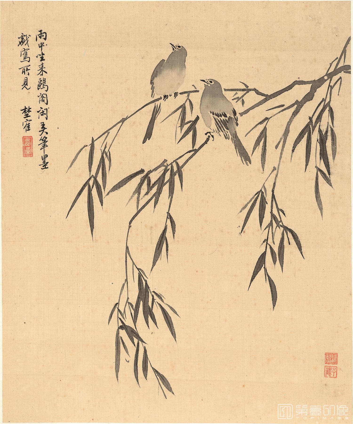 国画-花鸟十二开-册页-011