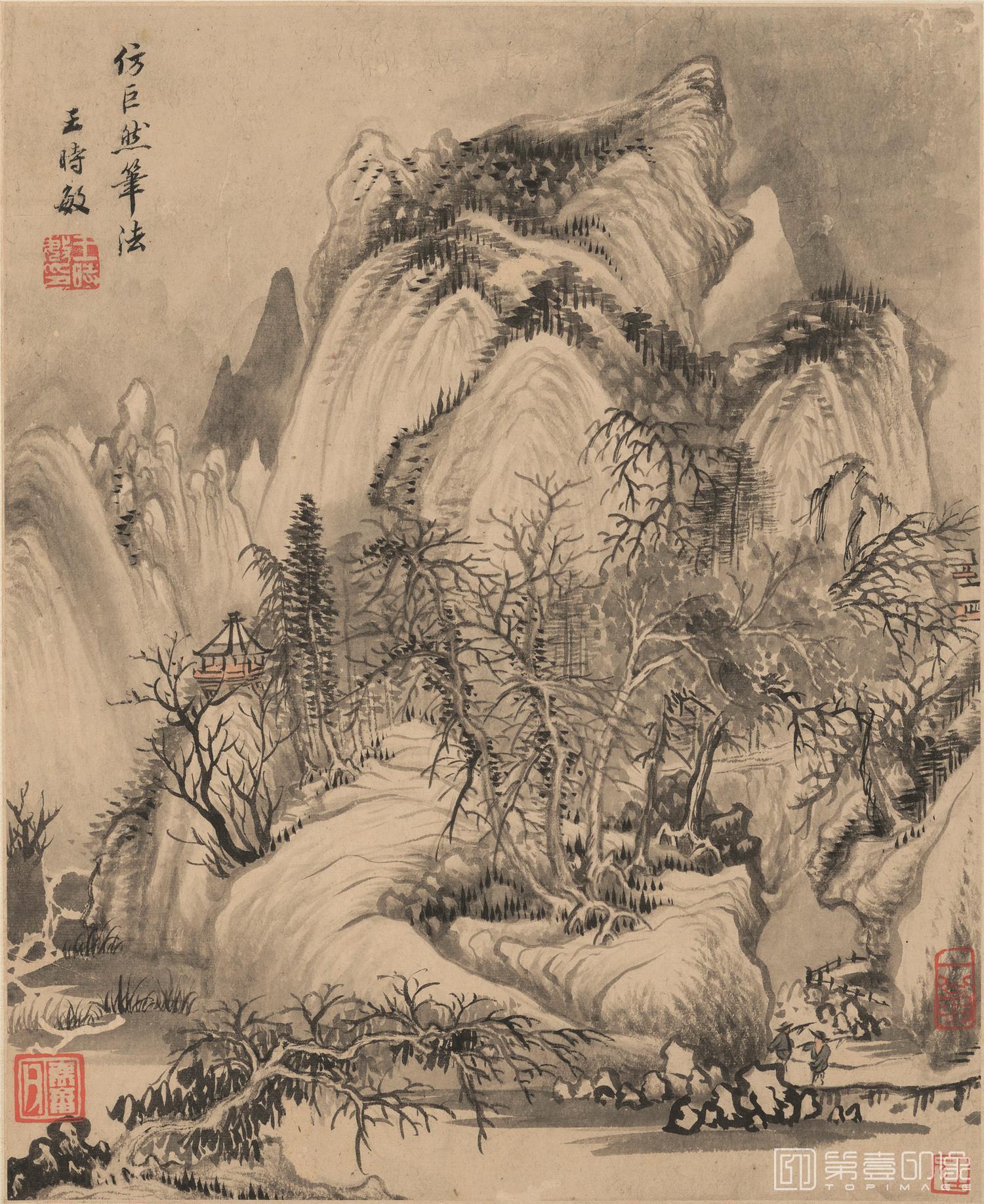 国画-山水十开-006