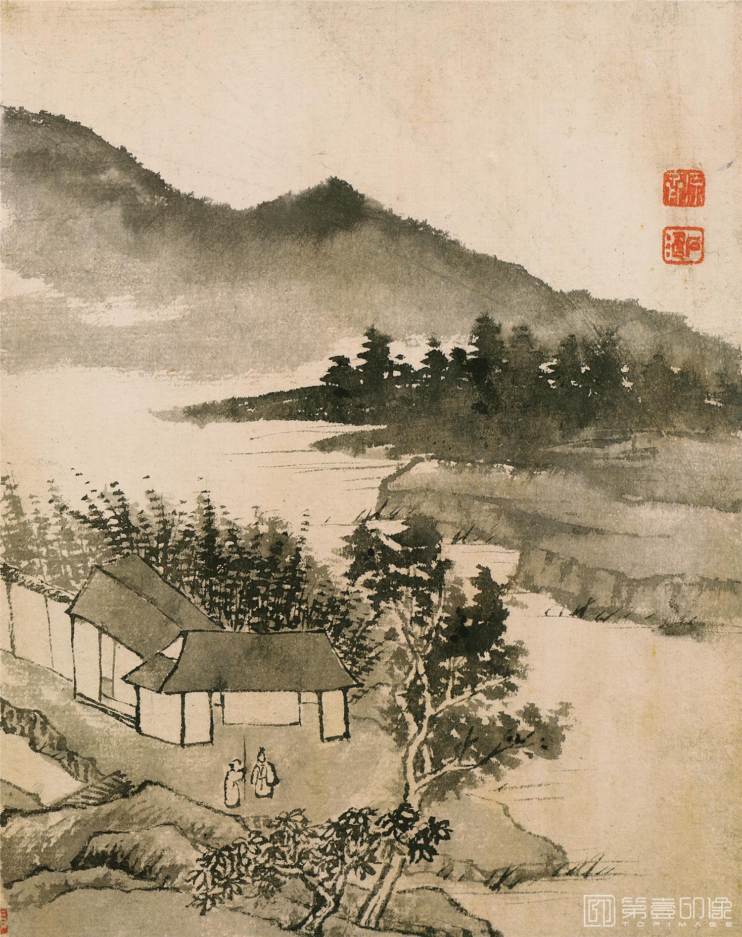 国画-山水十开-007-17.9x22.6cm