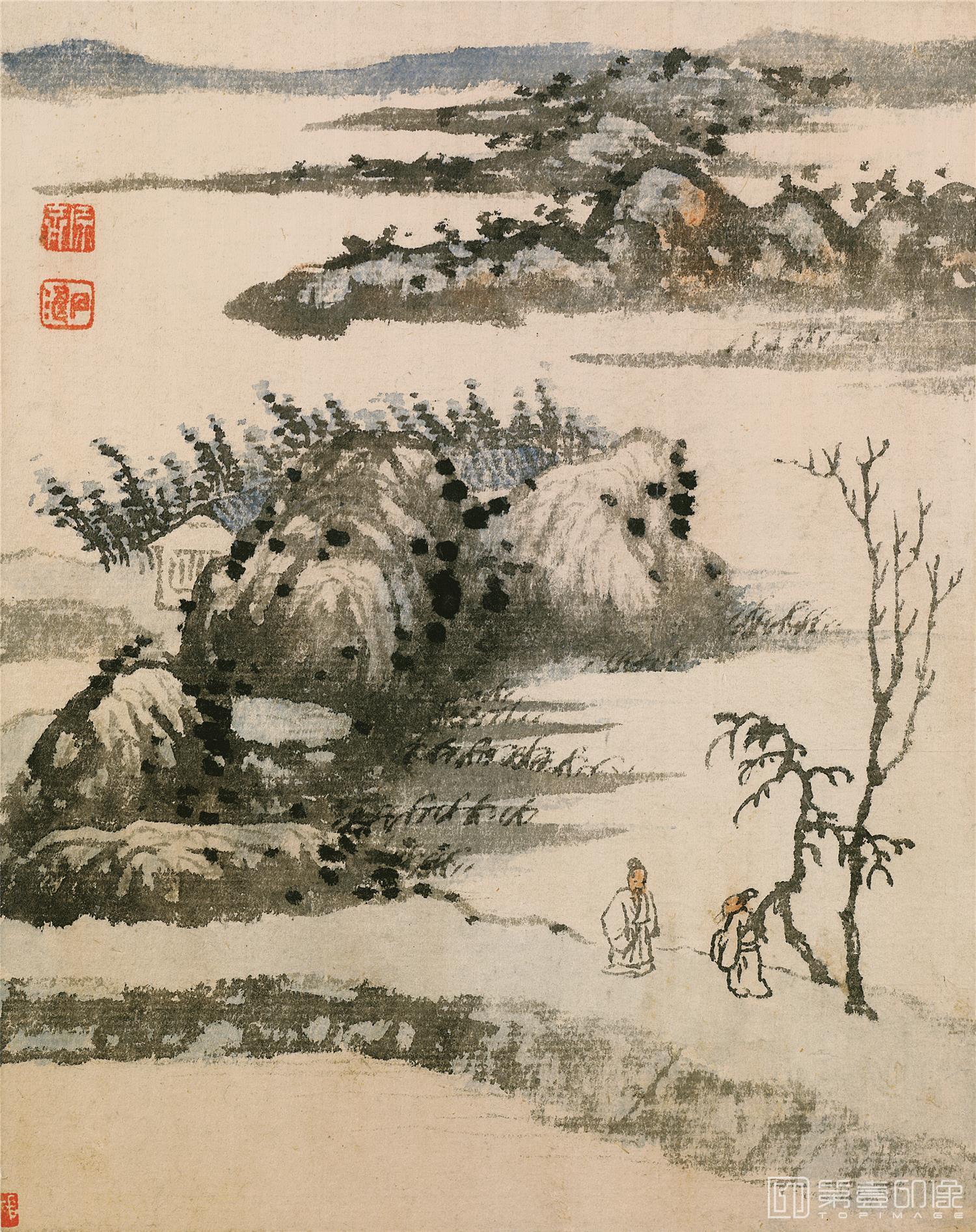 国画-山水十开-008-17.9x22.6cm