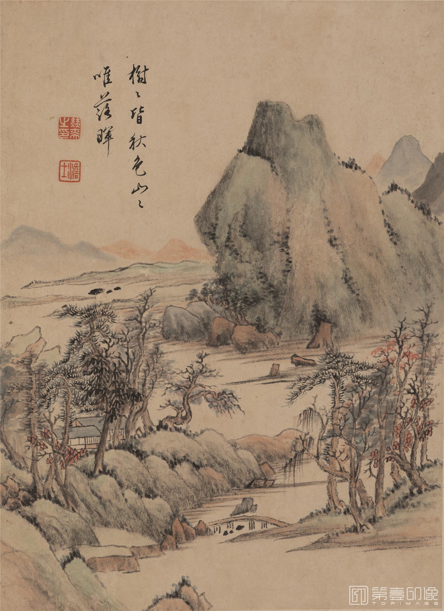 国画-山水图-004-34x25