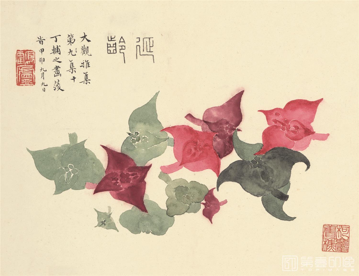 国画-蔬果册-纸本-006-25x22cm