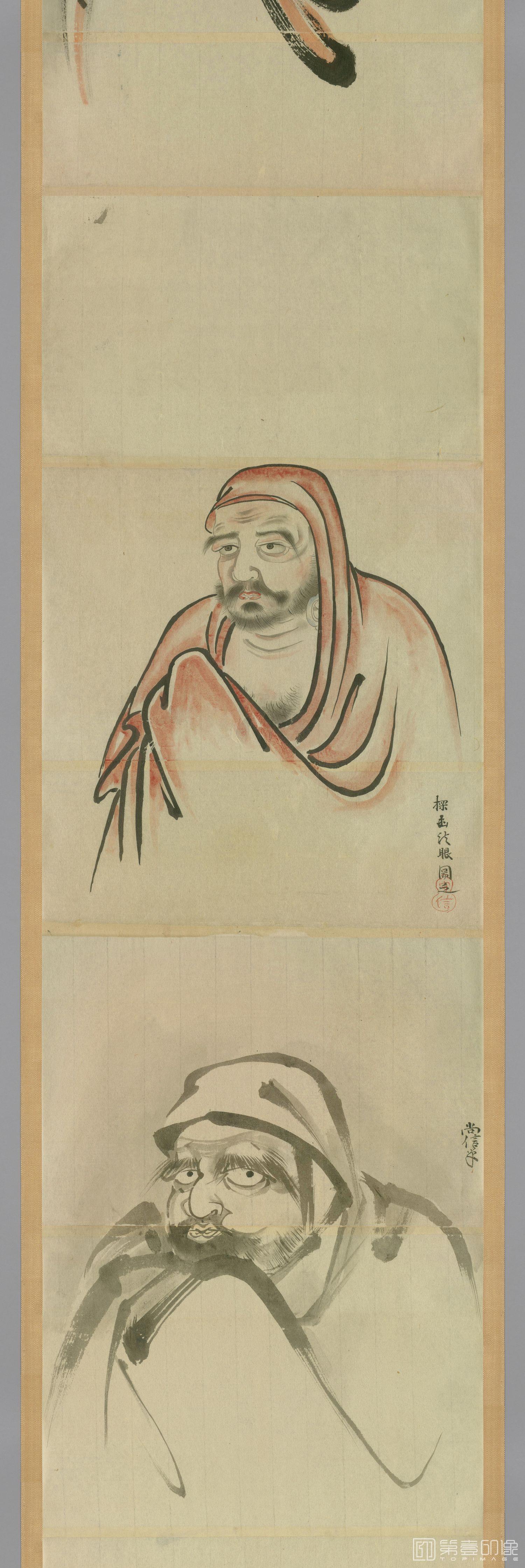 国画-神仙人物卷纸本-002-分段-4-40x1203cm