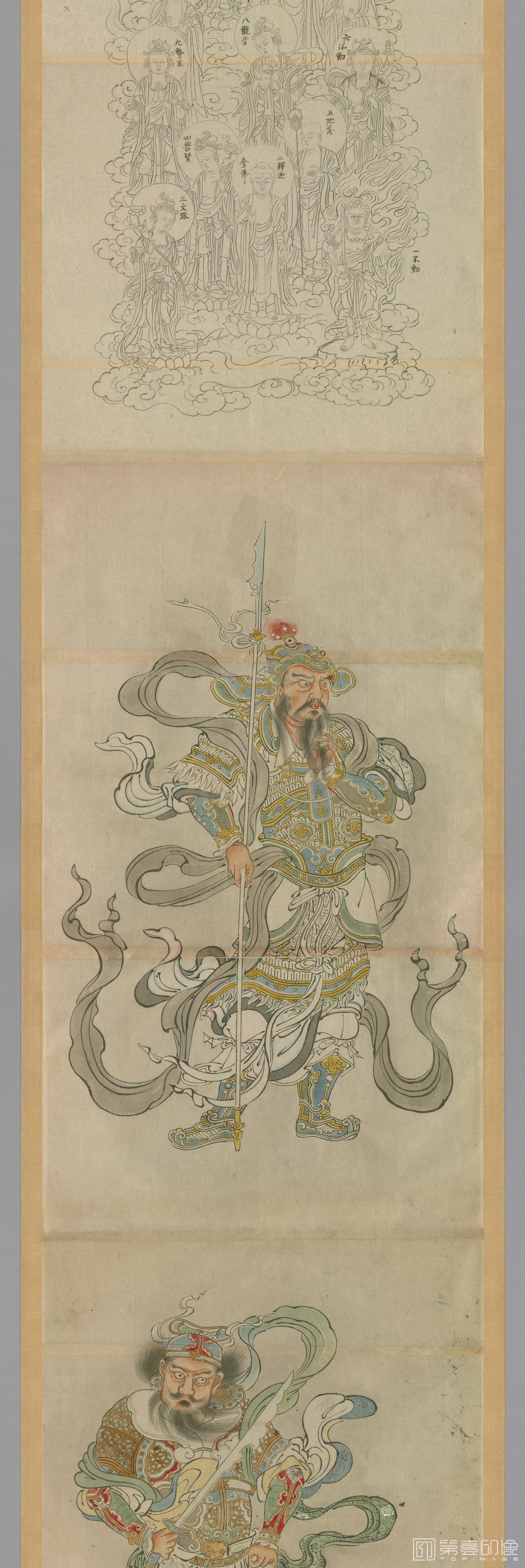 国画-神仙人物卷纸本-002-分段-8-40x1203cm
