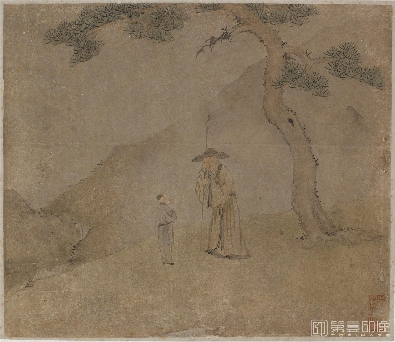 国画-人物图册纸本-008-26x30
