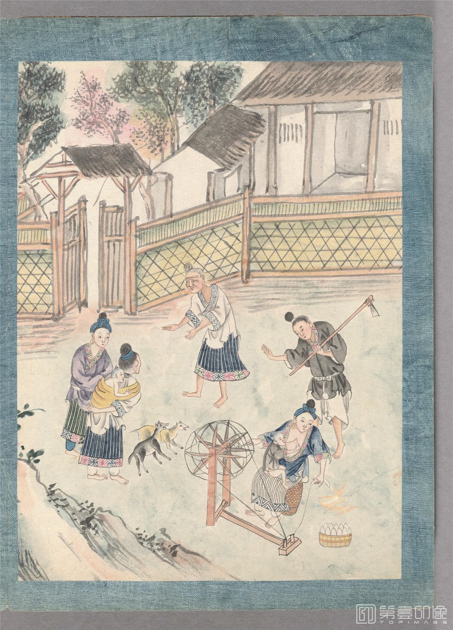 国画-百苗图苗蛮图说纸本-010