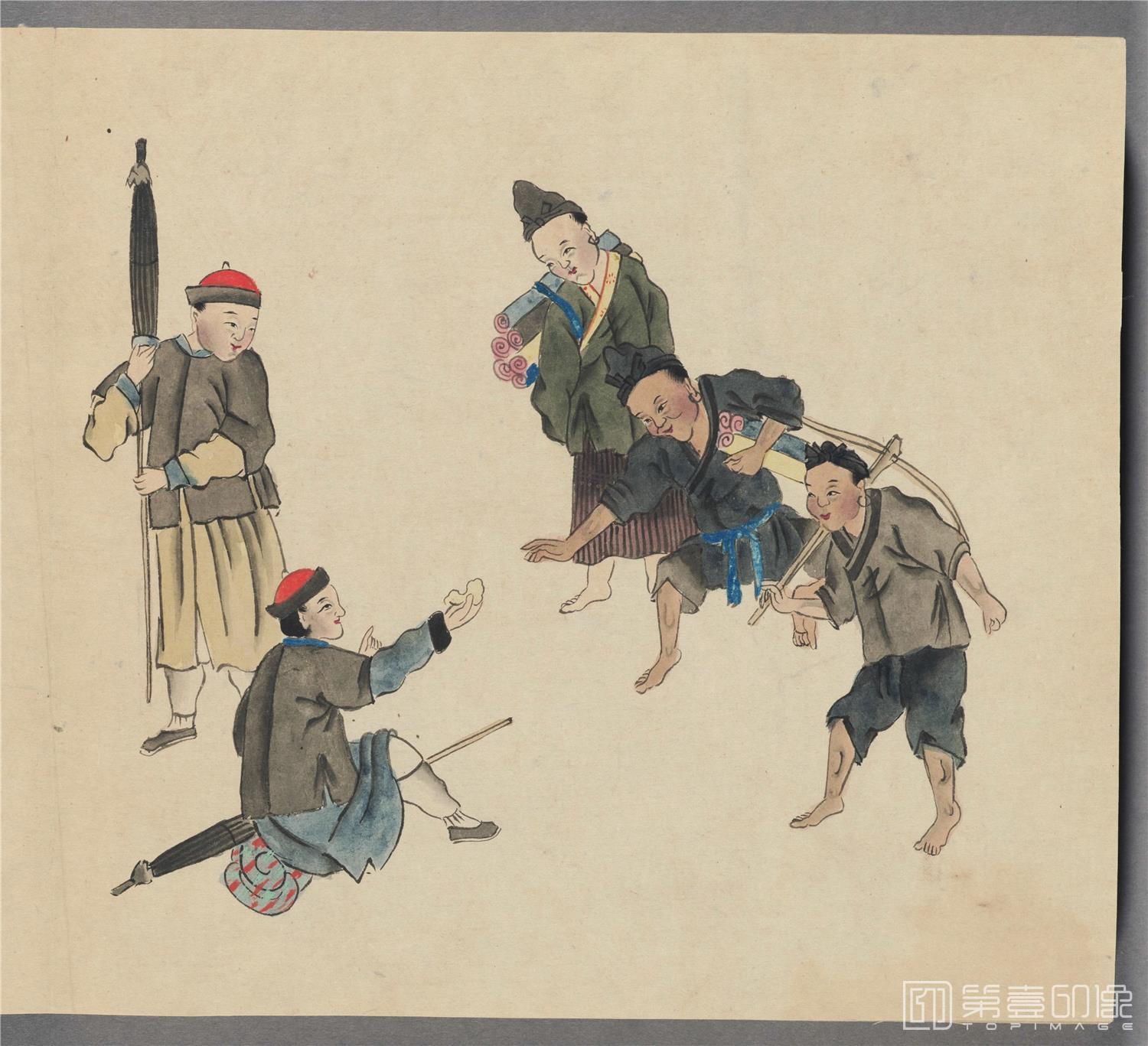 国画-百苗图黔苗图说-木孔恭摹本-020