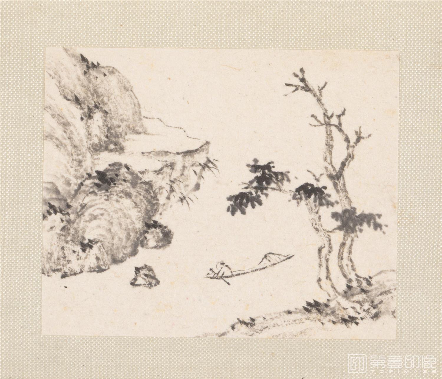 国画-山水花鸟册纸本-004-33.7 x 34.4cm