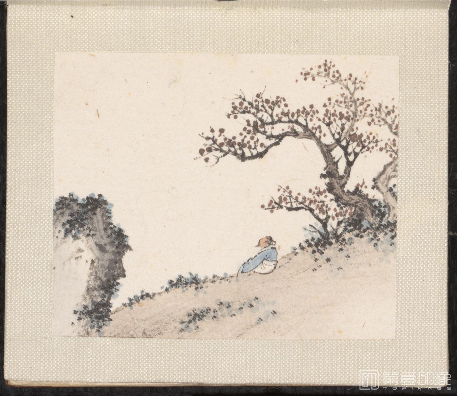 国画-山水花鸟册纸本-007-33.7 x 34.4cm