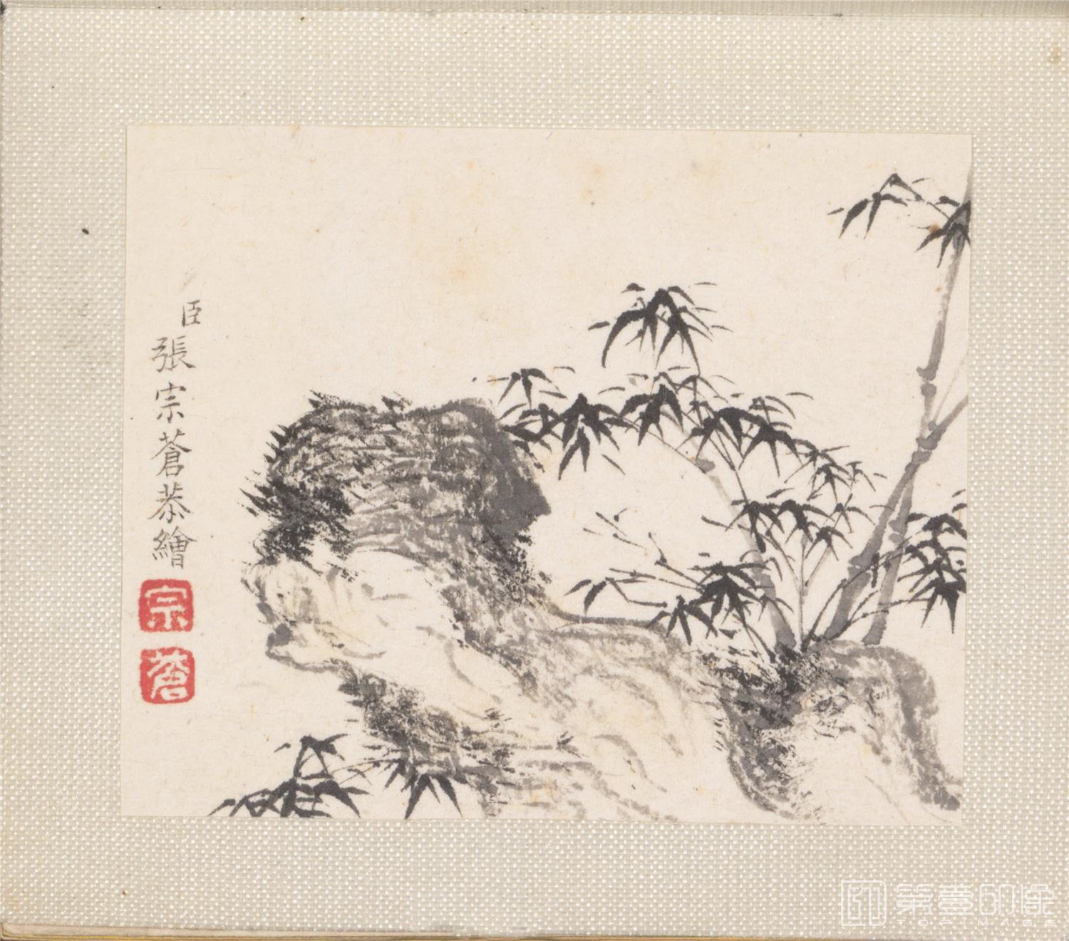 国画-山水花鸟册纸本-009-33.7 x 34.4cm
