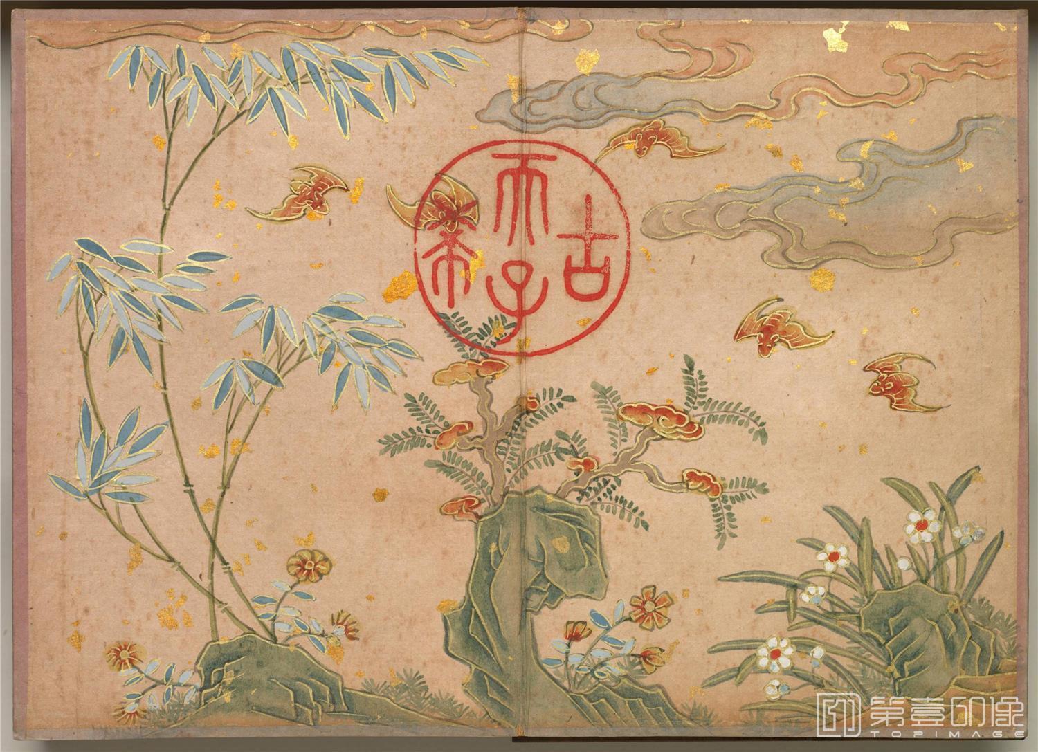 国画-花鸟册绢本-002-14.4 x 20.2cm