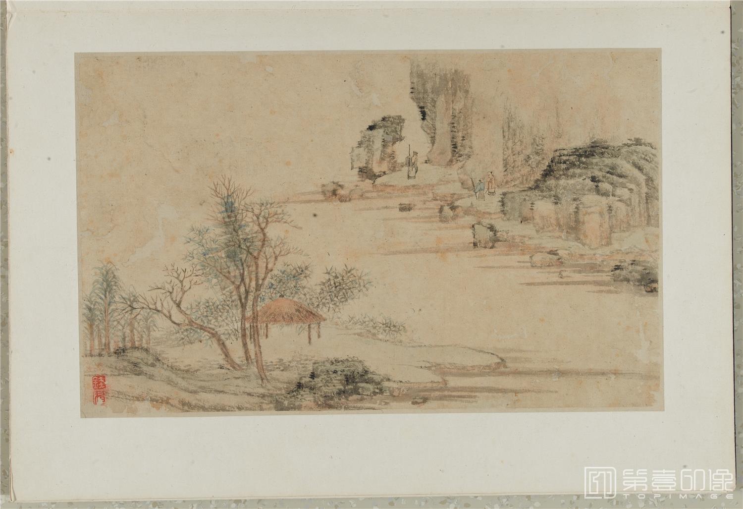 国画-山水册页4开纸本-36x53cm-03