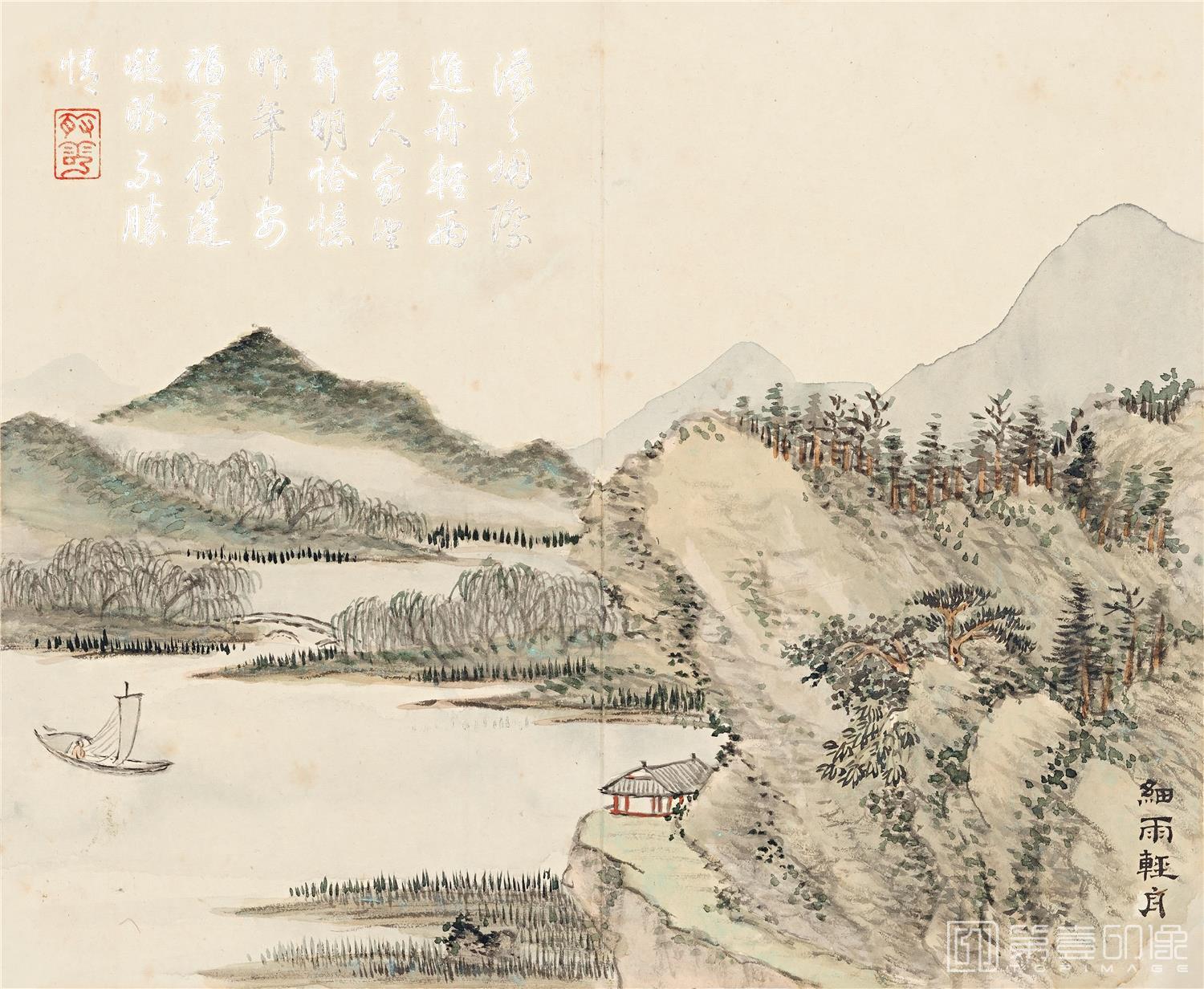 国画-山水册页-28x23cm-05