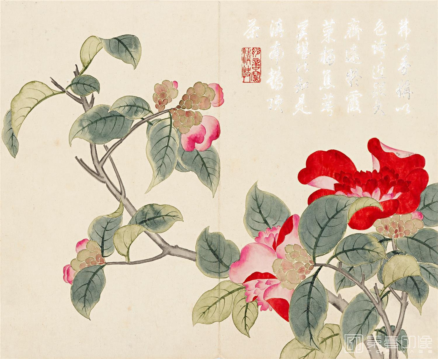 国画-花卉册页-28x23cm-02