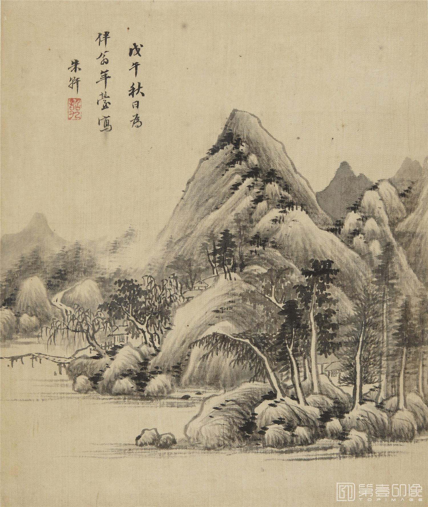 国画-山水集册精品绢本-34x26cm-03