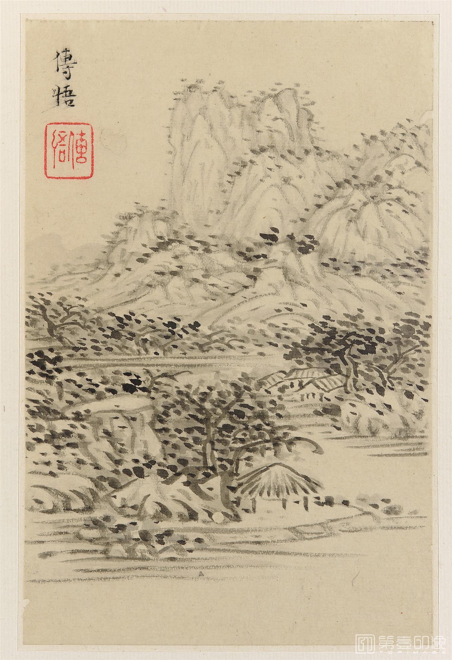 国画-山水诗画册-2.5x29.2cm-16