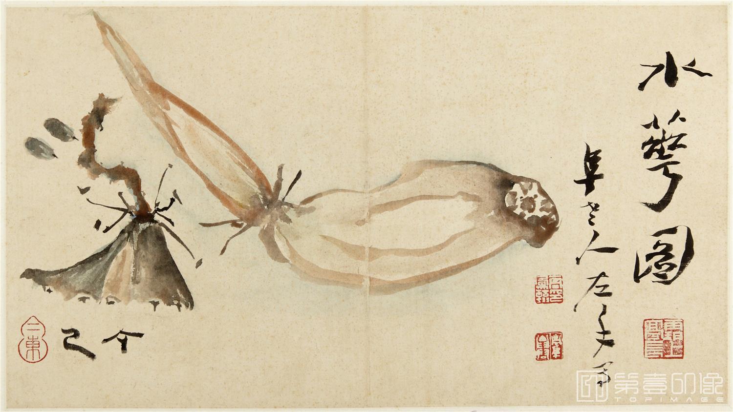 国画-墨花图册纸本-30x26cm-07