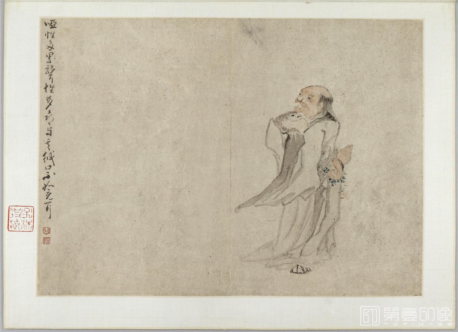 国画-花卉草虫人物图册-23.2x32.3cm-05