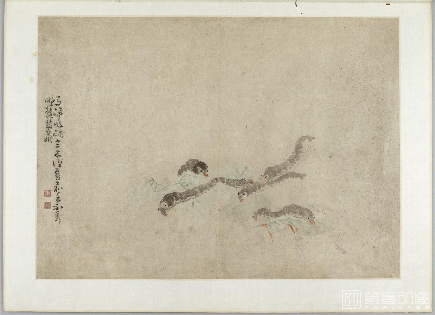 国画-花卉草虫人物图册-23.2x32.3cm-08