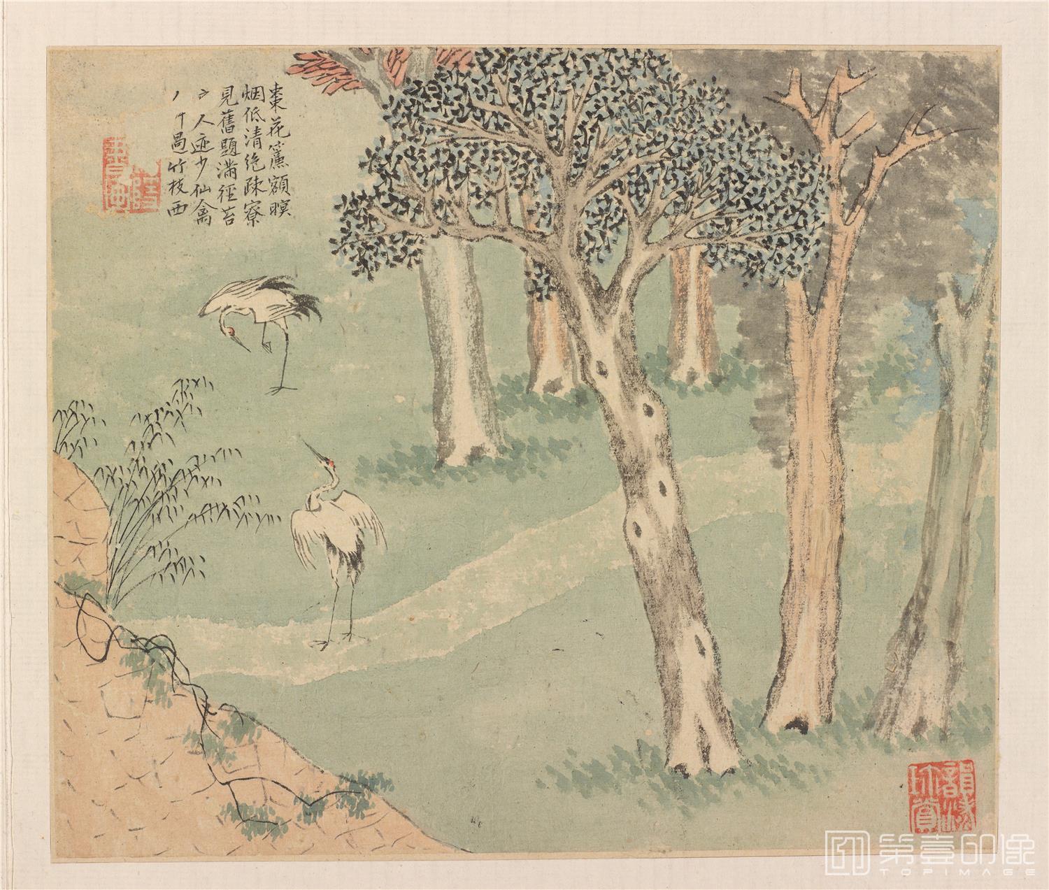 国画-河东君仿古真迹16帧纸本-008-42x50