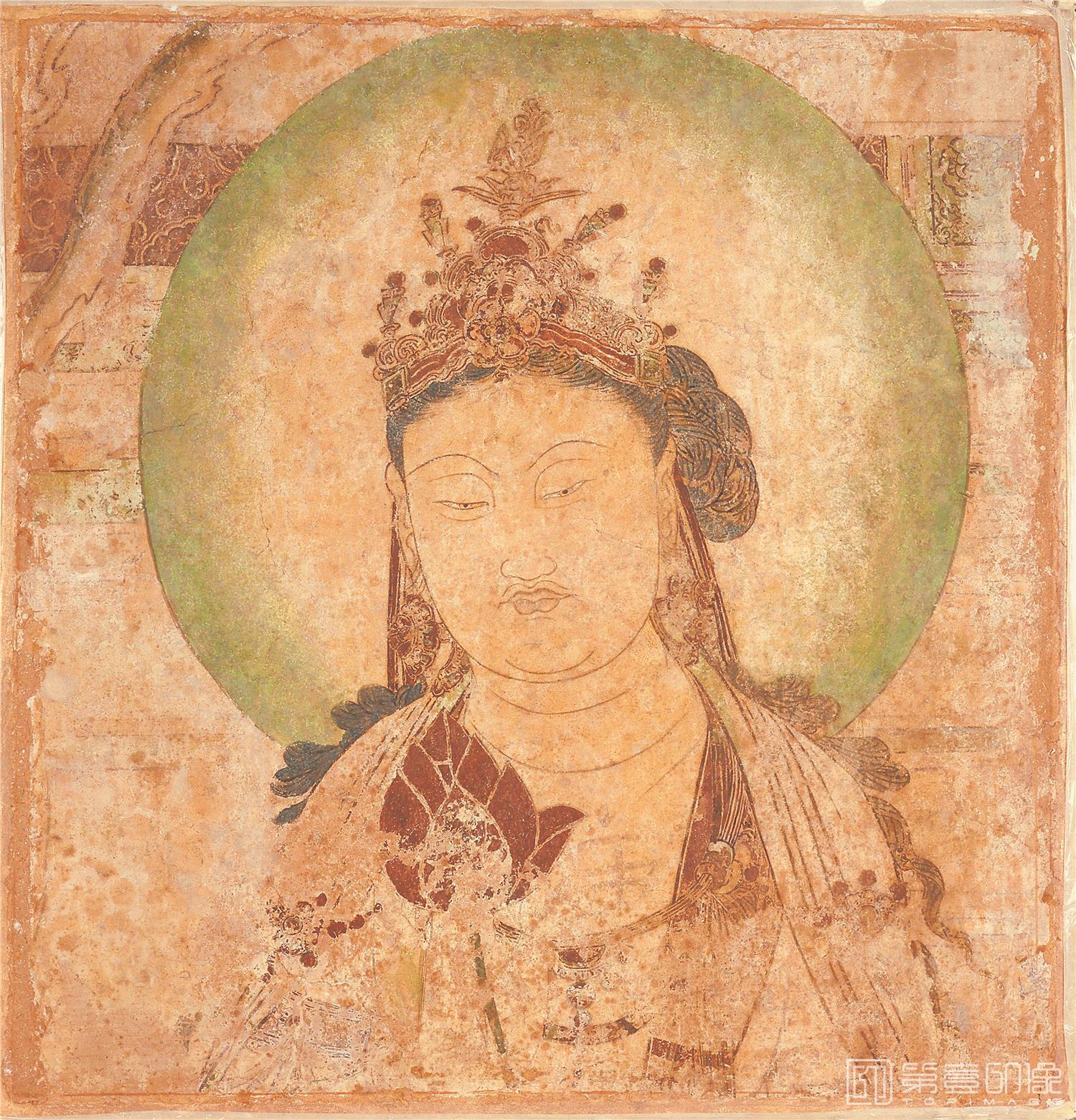 壁画-温县慈胜寺壁画-46x44