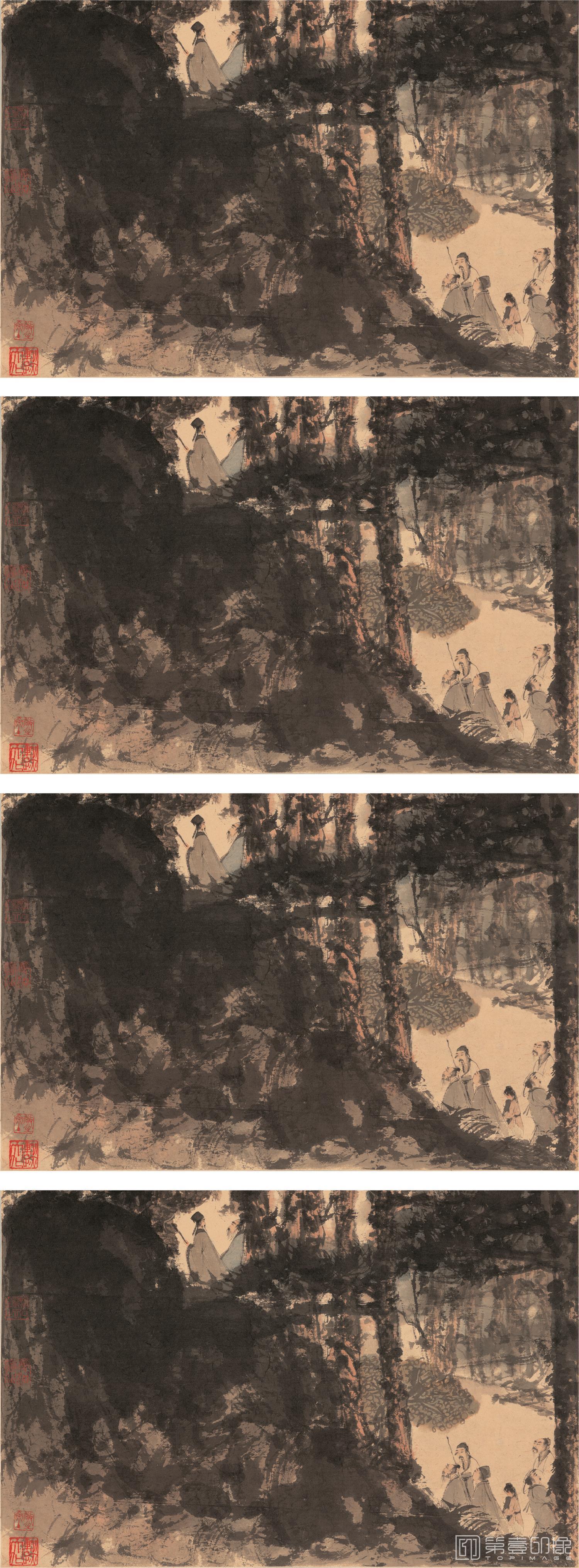 国画-人物山水