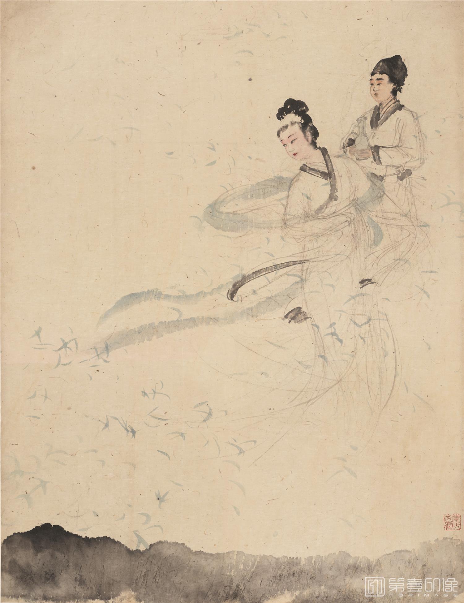 国画-蝶恋花