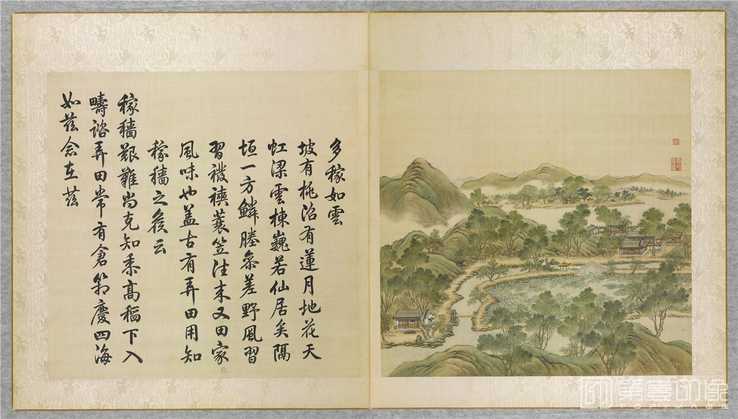 国画-多稼如云