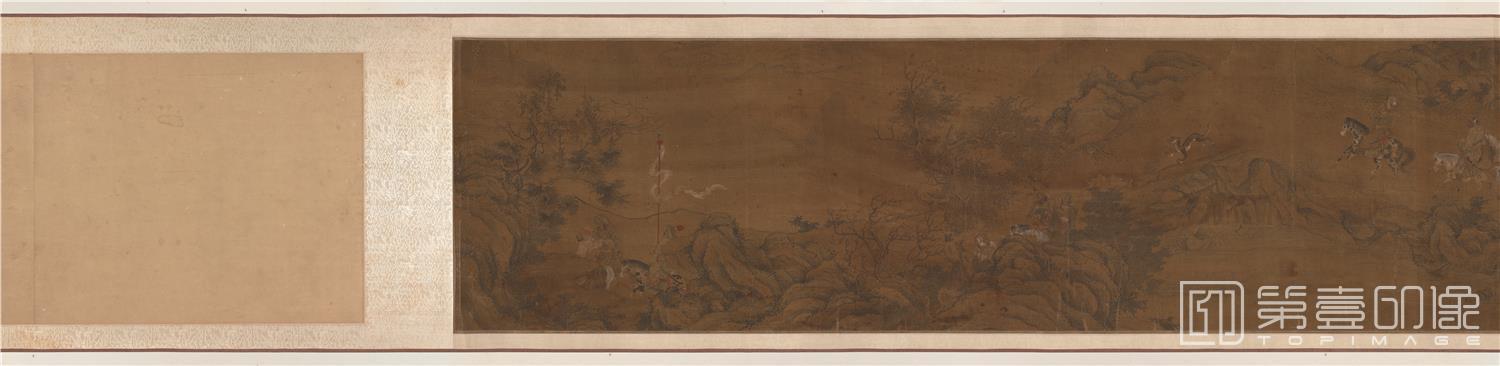 国画-人物手卷绢本-29.8x229cm-分段-02