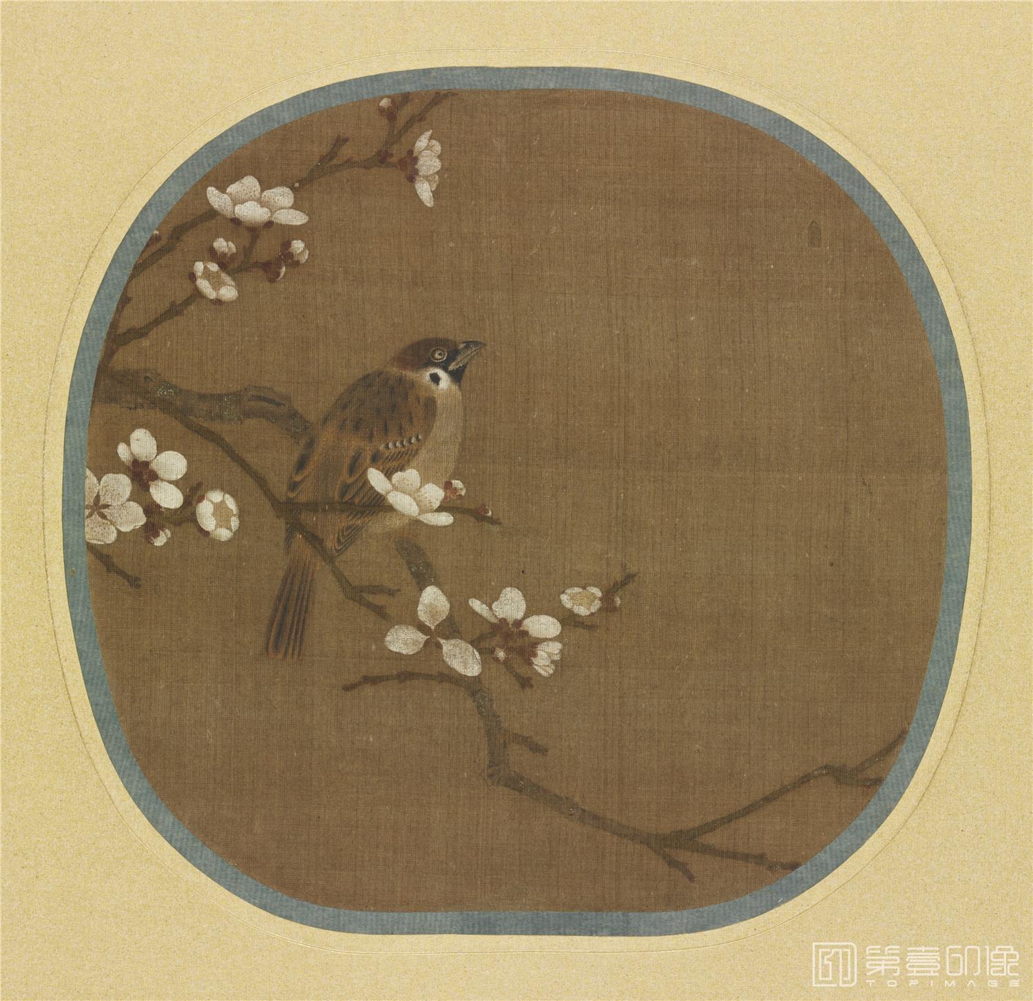 国画-梅雀图